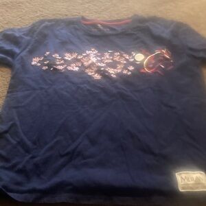 Women's Navy Graphic Tee